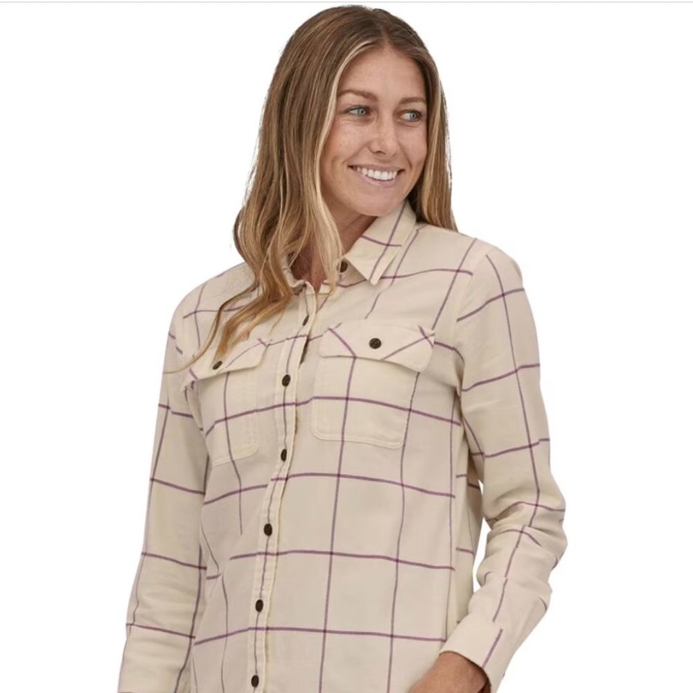 Patagonia Long-Sleeve Midweight Fjord Flannel Shirt XL